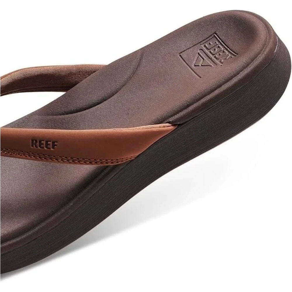 Woman Reef Cushion Cloud Super Soft Molded Footbed CJ3634 Color Espresso Sz 6 - Picture 3 of 6